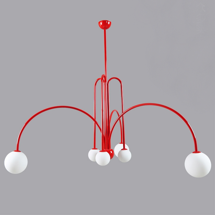 Люстра Fontana Amorosa Gran Finale Red Красный Белый Люстра Fontana Amorosa Gran Finale Red Красный Белый в Орле | Loft Concept