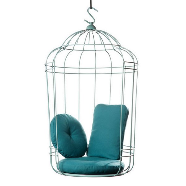 Подвесное кресло "клетка" Swing chair Cage Тёмный циан Дымчатая Роза Серый Терракотовый Желтый Подвесное кресло "клетка" Swing chair Cage Тёмный циан Дымчатая Роза Серый Терракотовый Желтый в Орле | Loft Concept