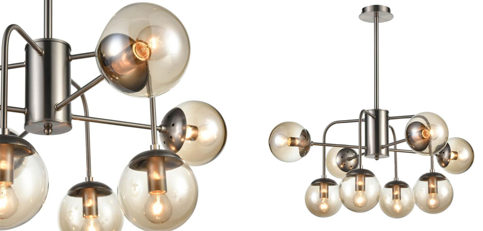 Люстра Amber Balls Chandelier 8 Люстра Amber Balls Chandelier 8 - Loft-Concept в Орле