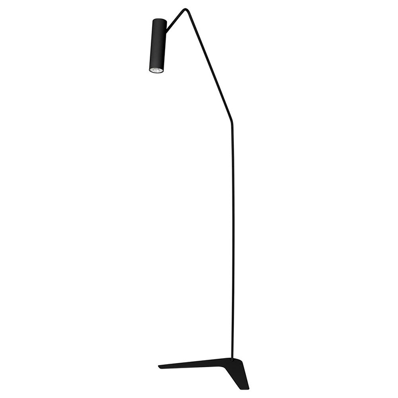 Торшер Tibo Trumpet Floor Lamp black Черный Торшер Tibo Trumpet Floor Lamp black Черный в Орле | Loft Concept