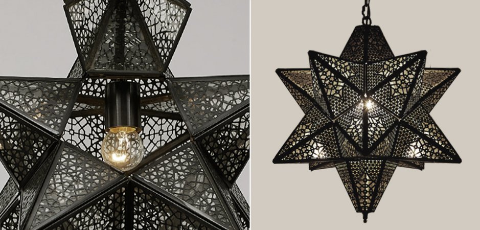 Люстра Morocco Black Star Люстра Morocco Black Star - Loft-Concept в Орле