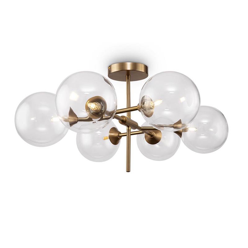 Потолочная люстра Gallotti & Radice Bronze 6 Бронза Потолочная люстра Gallotti & Radice Bronze 6 Бронза в Орле | Loft Concept