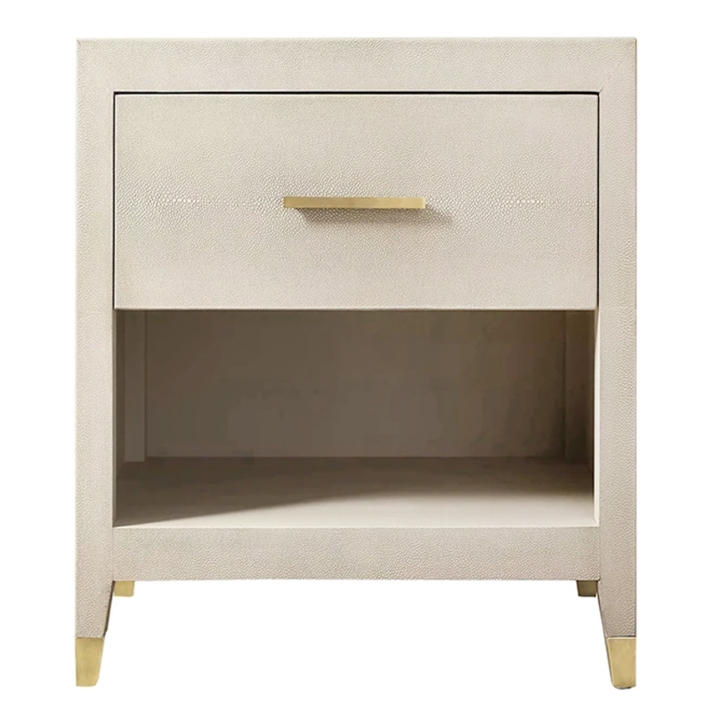Charles Stingray Ivory Bedside table Тумбочка скат Золотой ivory ( слоновая кость ) Charles Stingray Ivory Bedside table Тумбочка скат Золотой ivory ( слоновая кость ) в Орле | Loft Concept