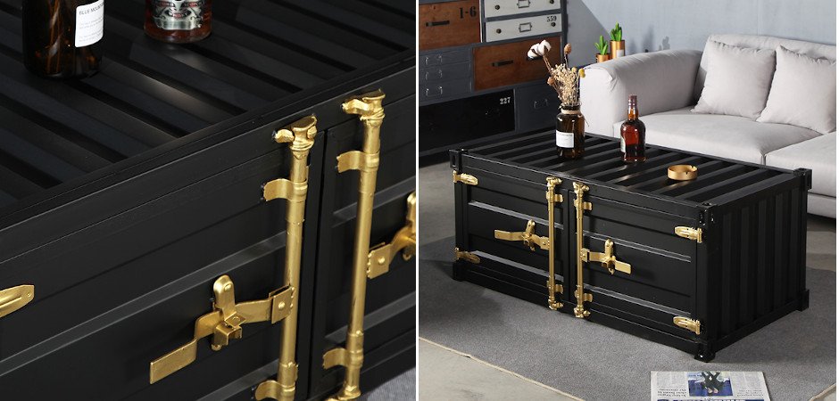 Кофейный стол Sea Container Coffee table Кофейный стол Sea Container Coffee table - Loft-Concept в Орле