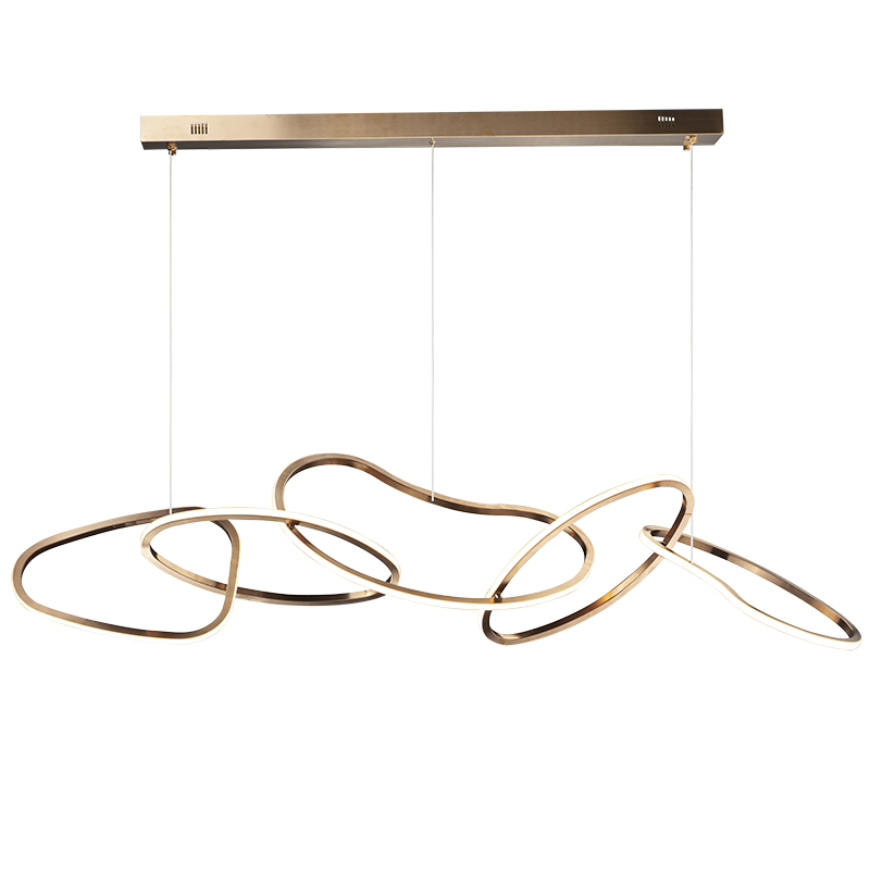 Unfolded Hanging RING Gold Глянцевое золото Unfolded Hanging RING Gold Глянцевое золото в Орле | Loft Concept