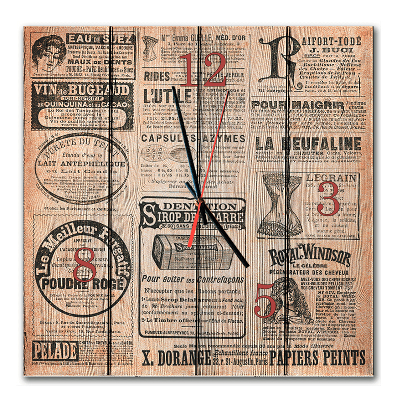 Часы OLD NEWSPAPER Часы OLD NEWSPAPER в Орле | Loft Concept