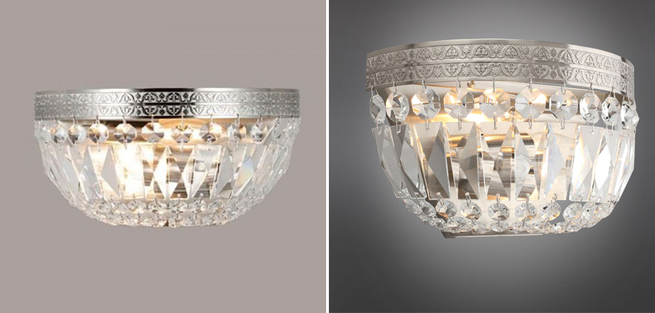 Бра Ancient Ocean Nickel Бра Ancient Ocean Nickel - Loft-Concept в Орле