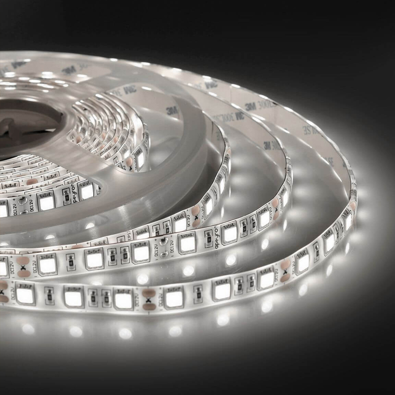 Светодиодная влагозащищенная лента 60Led/m 5050SMD дневной белый 5M Белый Светодиодная влагозащищенная лента 60Led/m 5050SMD дневной белый 5M Белый в Орле | Loft Concept