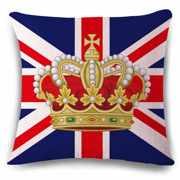 Декоративная подушка God save the Queen Мульти Декоративная подушка God save the Queen Мульти в Орле | Loft Concept