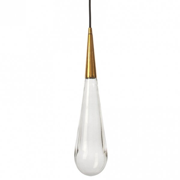 Подвесной светильник Pour Lights by Design Haus Liberty Латунь Прозрачный Подвесной светильник Pour Lights by Design Haus Liberty Латунь Прозрачный в Орле | Loft Concept