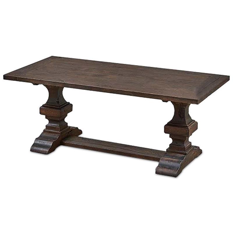 Обеденный стол Theseus Dinner Table Коричневый в Орле | Loft Concept 