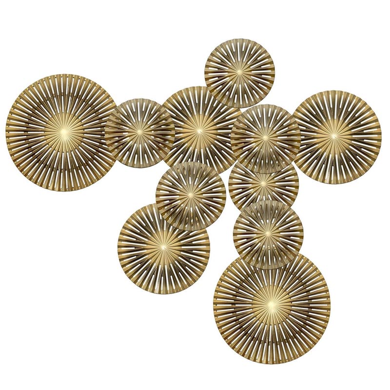 Арт-объект Apollo Brown and Gold Wall Plaque Disc gap 11 Золотой Коричневый Арт-объект Apollo Brown and Gold Wall Plaque Disc gap 11 Золотой Коричневый в Орле | Loft Concept