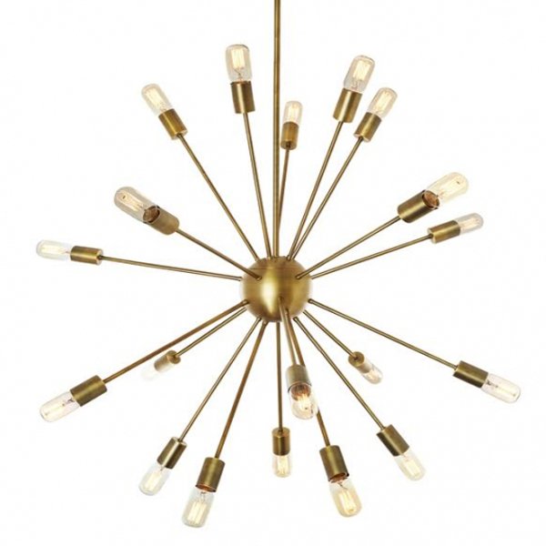Люстра Sputnik Gold Chandelier Люстра Sputnik Gold Chandelier в Орле | Loft Concept