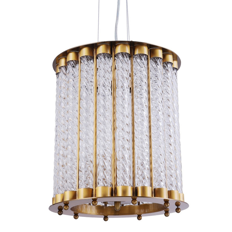 Люстра Lantern Tiziano Chandelier bronze D25 Бронза Прозрачное Стекло Люстра Lantern Tiziano Chandelier bronze D25 Бронза Прозрачное Стекло в Орле | Loft Concept