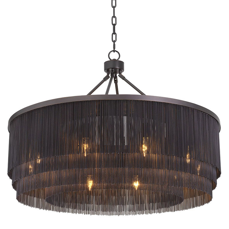 Люстра Eichholtz Chandelier Tissot L Темная бронза Люстра Eichholtz Chandelier Tissot L Темная бронза в Орле | Loft Concept