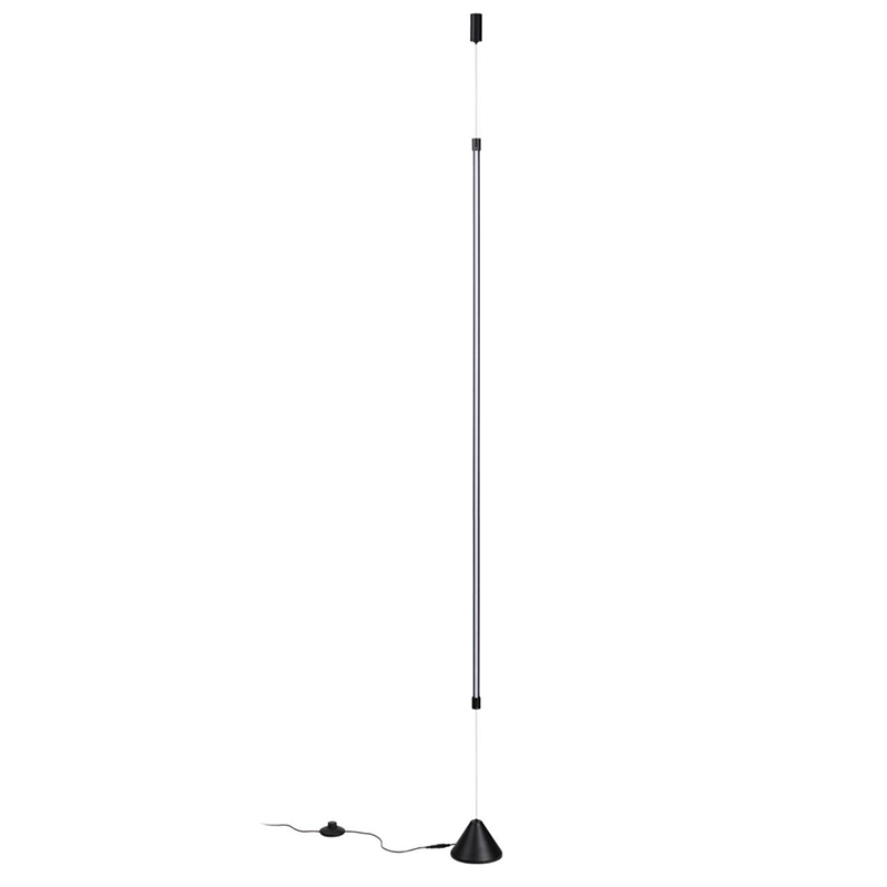 Торшер Trumpet Tube Black Thin Line Черный Белый Торшер Trumpet Tube Black Thin Line Черный Белый в Орле | Loft Concept