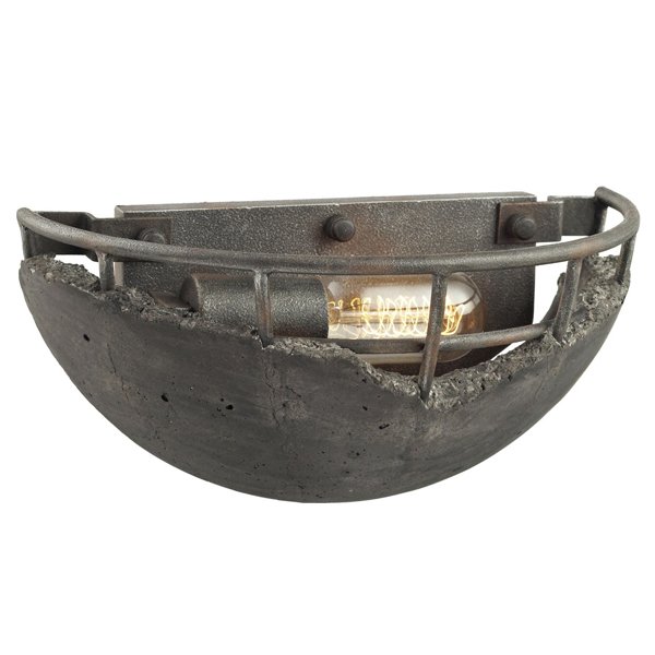 Бра Stone industrial wall lamp Серый (Gray) Бра Stone industrial wall lamp Серый (Gray) в Орле | Loft Concept