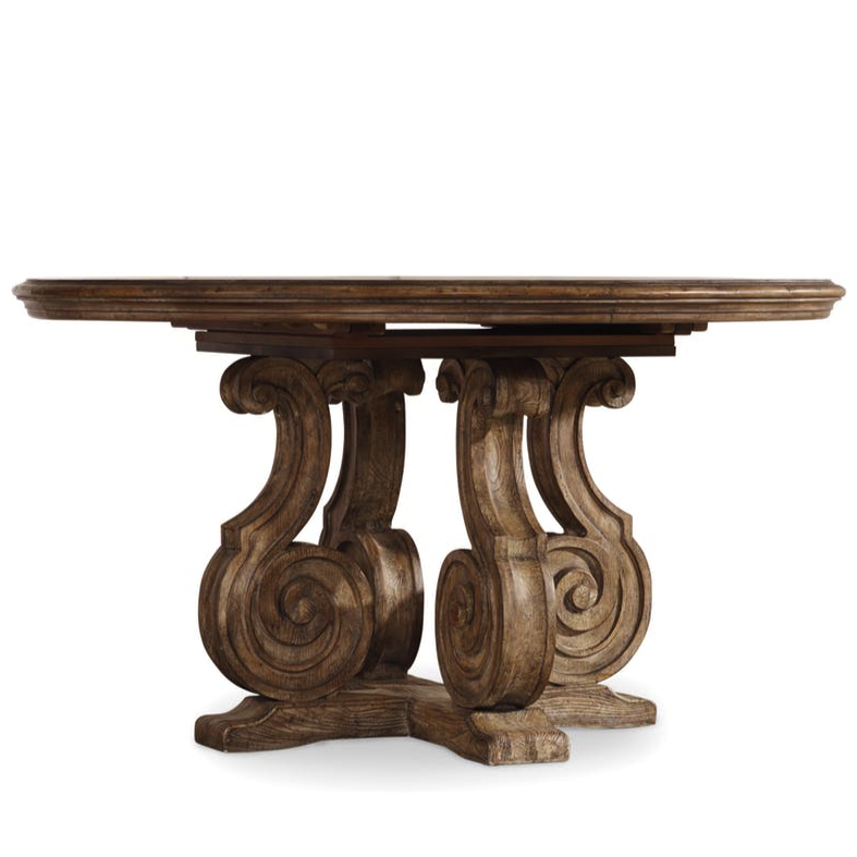 Обеденный Dining TABLE RONDE BAROQUE Коричневый Обеденный Dining TABLE RONDE BAROQUE Коричневый в Орле | Loft Concept