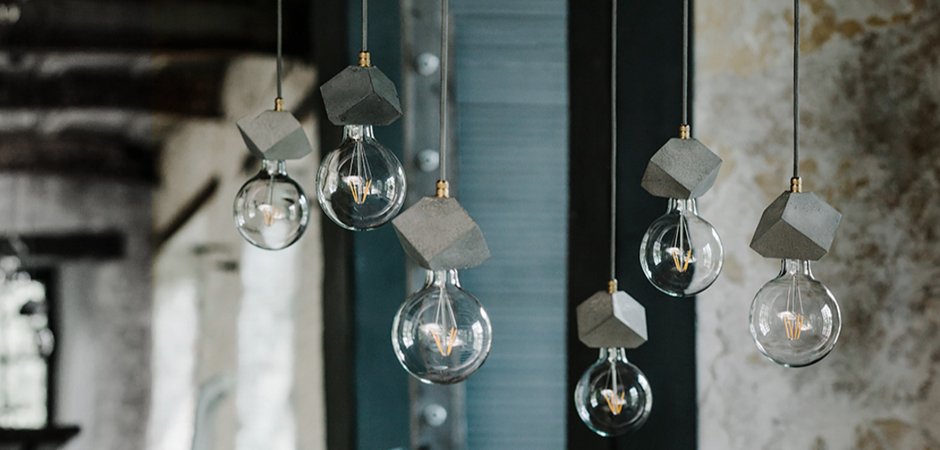 Подвесной светильник BETON MAKT - Loft-Concept в Орле