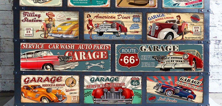 Комод металлический в стиле лофт Loft Retro Car Комод металлический в стиле лофт Loft Retro Car - Loft-Concept в Орле