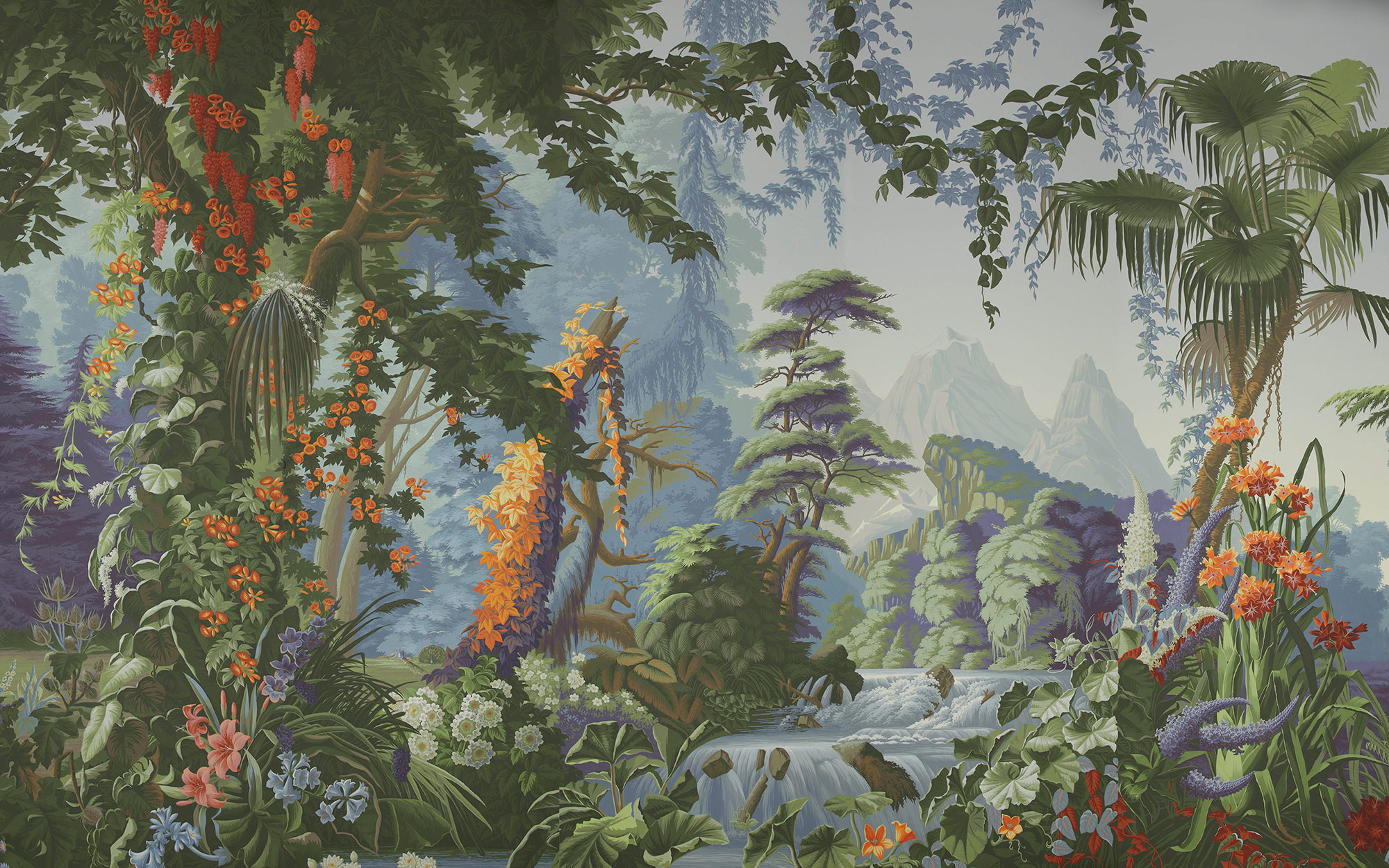 Обои ручная роспись L'Eden Eden on scenic paper Обои ручная роспись L'Eden Eden on scenic paper - постер Loft-Concept в Орле