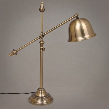 Настольная лампа Antic Bell Table Lamp Латунь Античная полированная Настольная лампа Antic Bell Table Lamp Латунь Античная полированная в Орле | Loft Concept