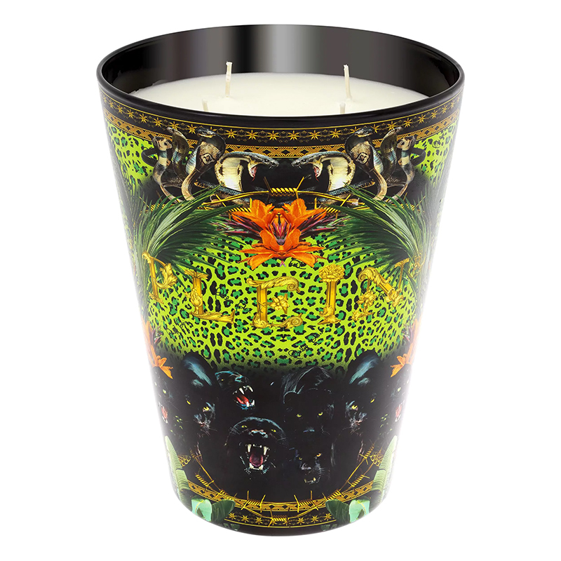 Свеча Philipp Plein Candle Jungle L Черный Мульти Свеча Philipp Plein Candle Jungle L Черный Мульти в Орле | Loft Concept