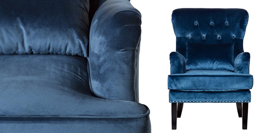 Stony Brook Chair Blue Кресло Stony Brook Chair Blue Кресло - Loft-Concept в Орле