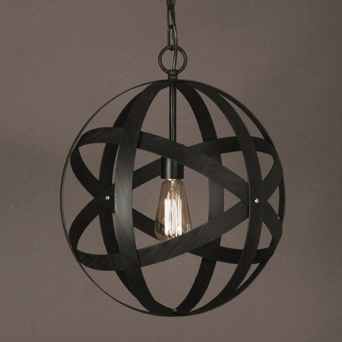 Люстра Metal Sphere Черный Люстра Metal Sphere Черный в Орле | Loft Concept