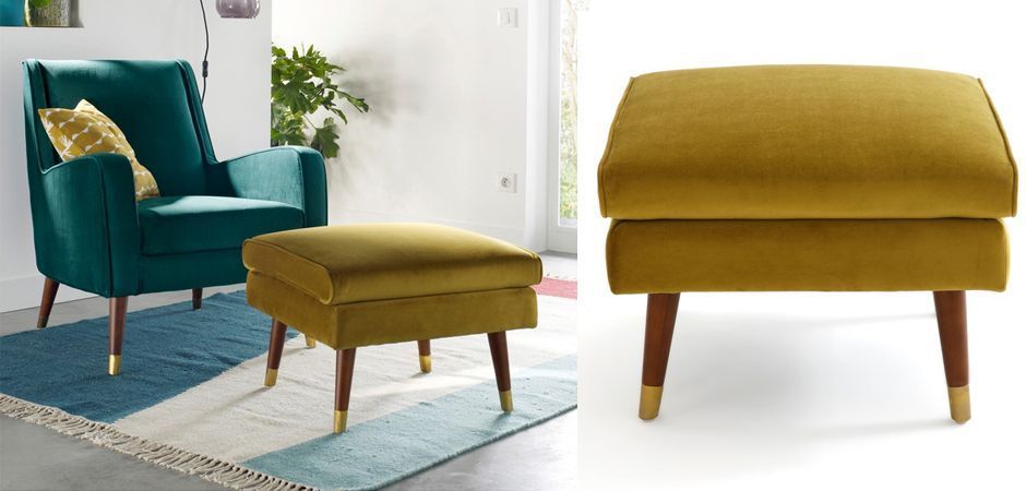 Пуф Classic Furniture горчичный Пуф Classic Furniture горчичный - Loft-Concept в Орле