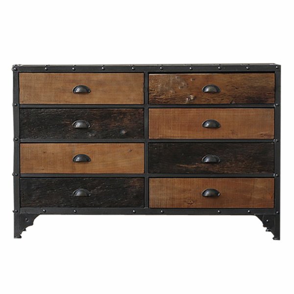 Комод в стиле Лофт Hurbor Loft Vintage Different Wood Дуб темный Комод в стиле Лофт Hurbor Loft Vintage Different Wood Дуб темный в Орле | Loft Concept
