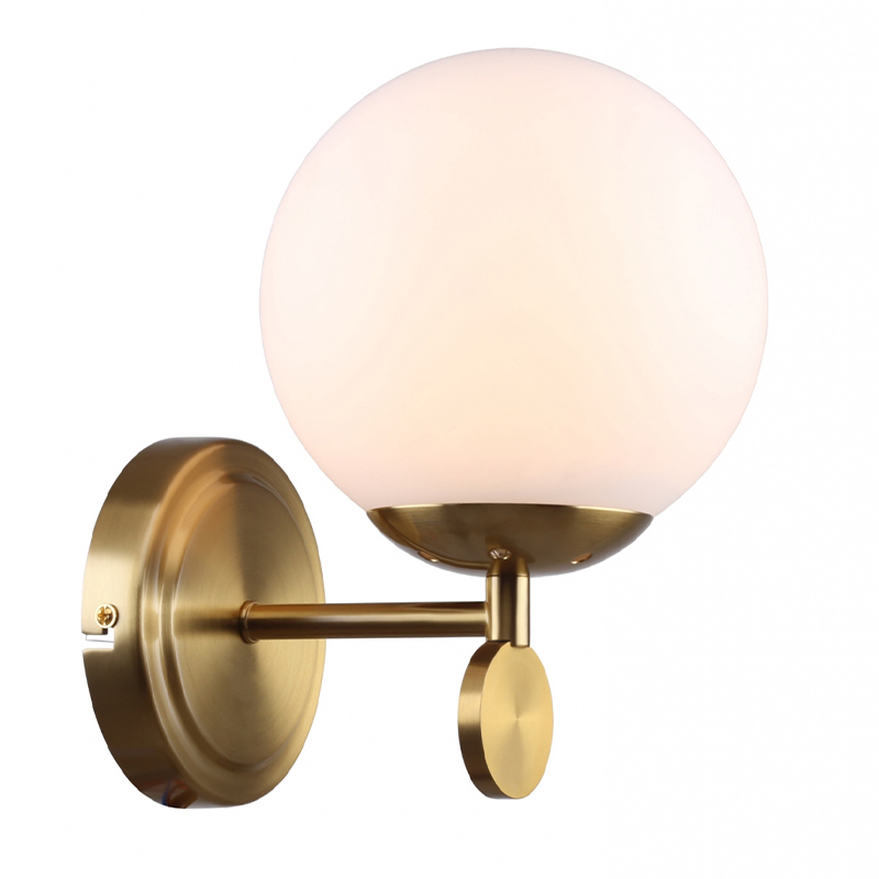 Бра Kyran Wall Lamp Bronze Бронза Белый Бра Kyran Wall Lamp Bronze Бронза Белый в Орле | Loft Concept
