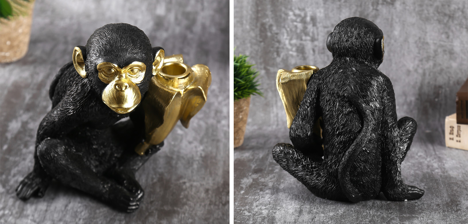 Подсвечник Black Monkey - фото №1