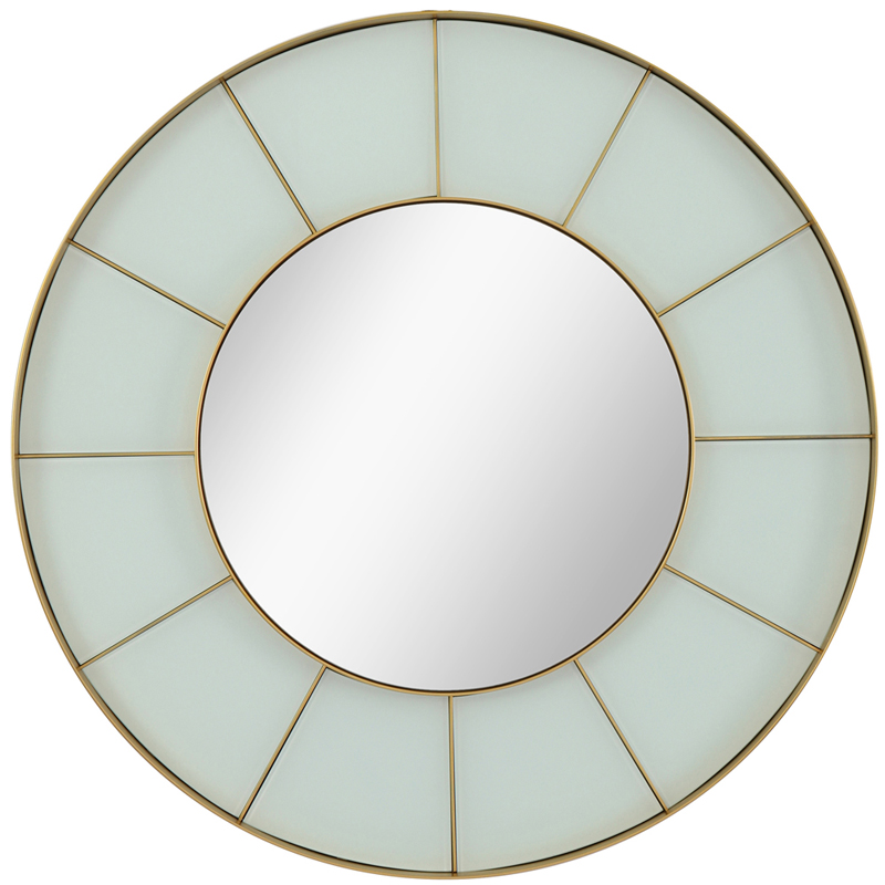 Зеркало Sectors Circle Mirror white Зеркало Sectors Circle Mirror white в Орле | Loft Concept