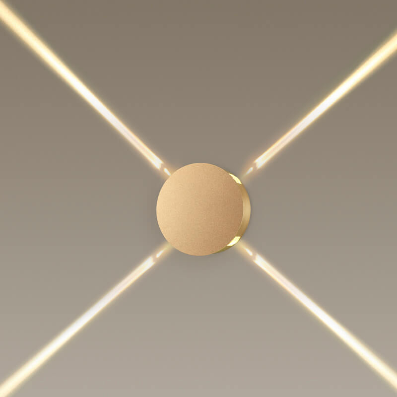 Спот Jedi Beam Sconce Circle gold Золотой Спот Jedi Beam Sconce Circle gold Золотой в Орле | Loft Concept