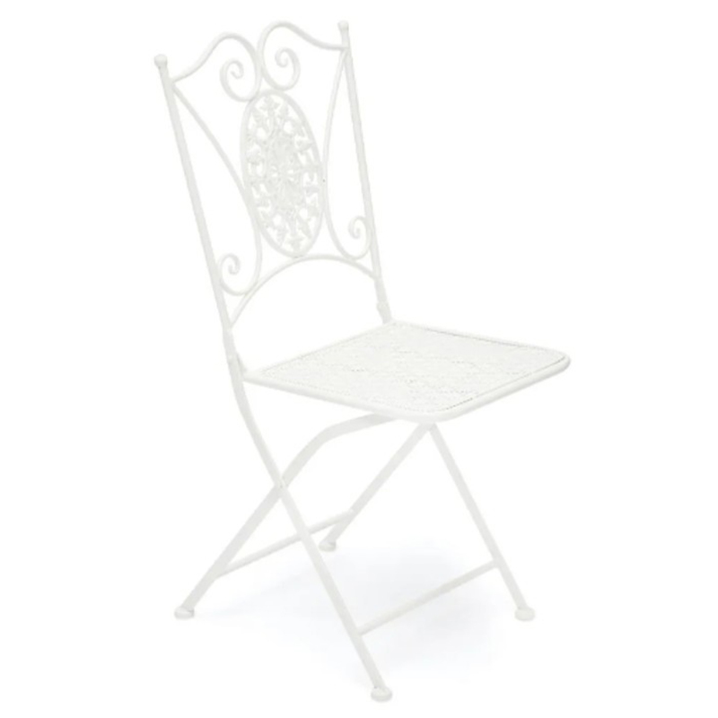Стул Forged Patterns Eline White Белый Стул Forged Patterns Eline White Белый в Орле | Loft Concept