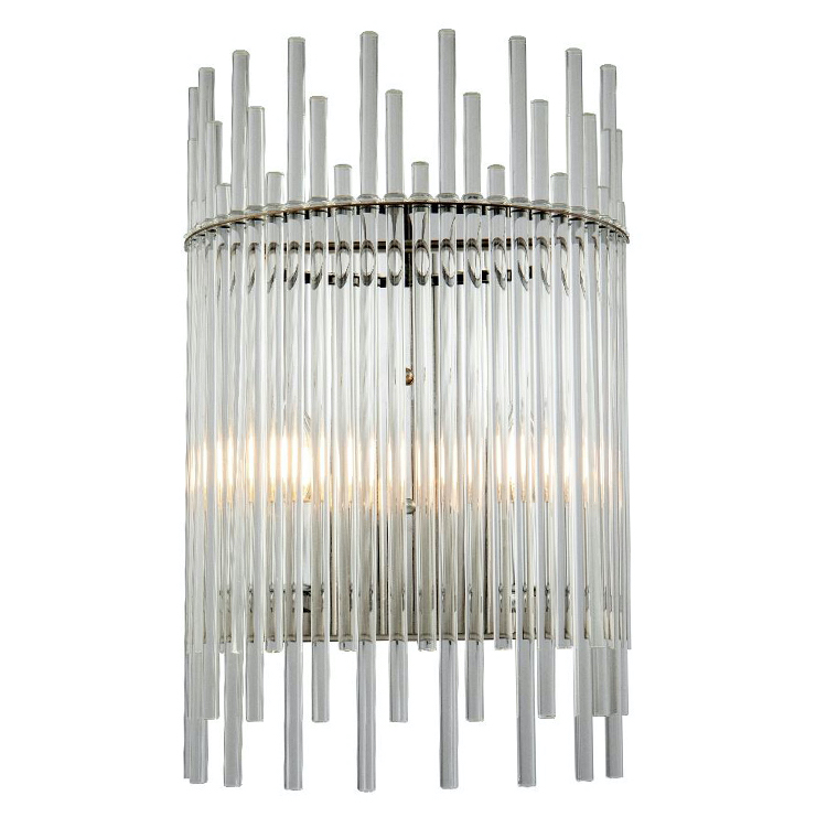 Бра Nembus Chromium Sconces Прозрачное Стекло Хром в Орле | Loft Concept 