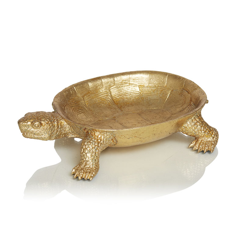 Статуэтка Golden Turtle Золотой Статуэтка Golden Turtle Золотой в Орле | Loft Concept