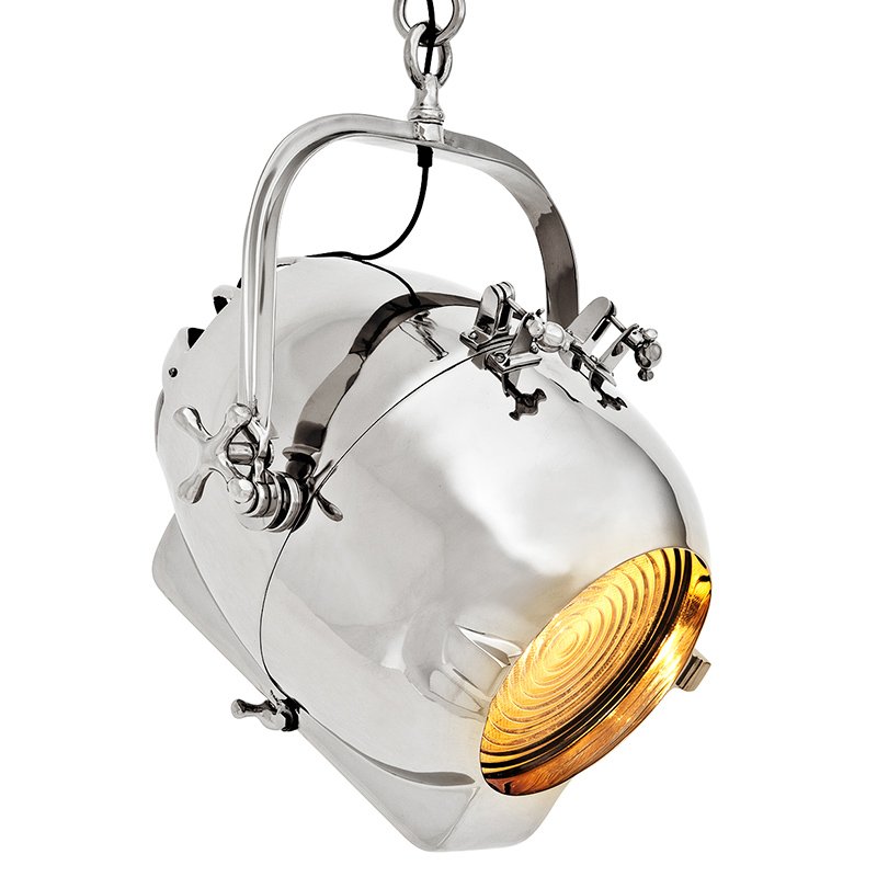 Люстра Lamp Spitfire Никель Прозрачное Стекло Люстра Lamp Spitfire Никель Прозрачное Стекло в Орле | Loft Concept