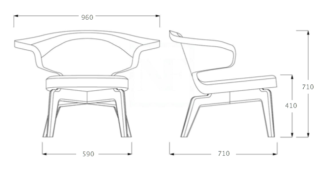 Кресло Munich Lounge Chair Кресло Munich Lounge Chair в Орле