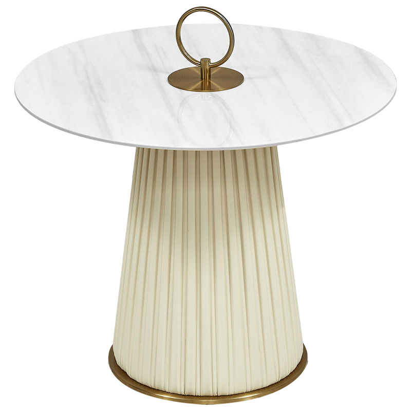 Приставной стол Orlaith White Gold Side Table Белый Золотой ivory ( слоновая кость ) Приставной стол Orlaith White Gold Side Table Белый Золотой ivory ( слоновая кость ) в Орле | Loft Concept