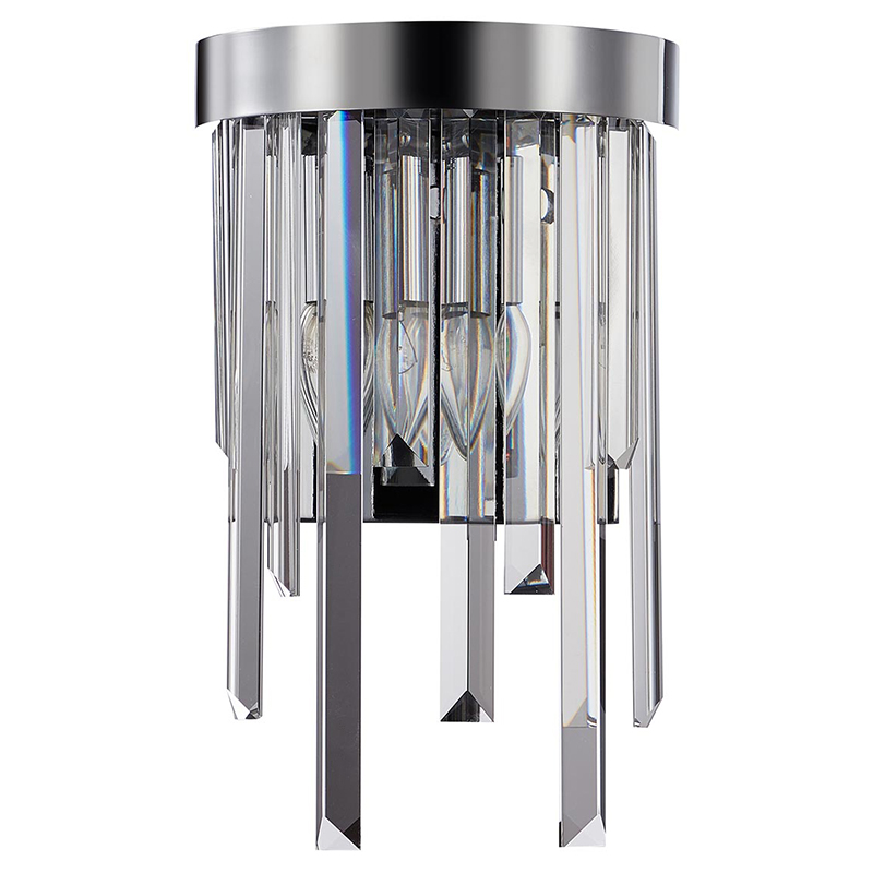 Бра Bennett Wall Lamp chrome Хром Прозрачный в Орле | Loft Concept 