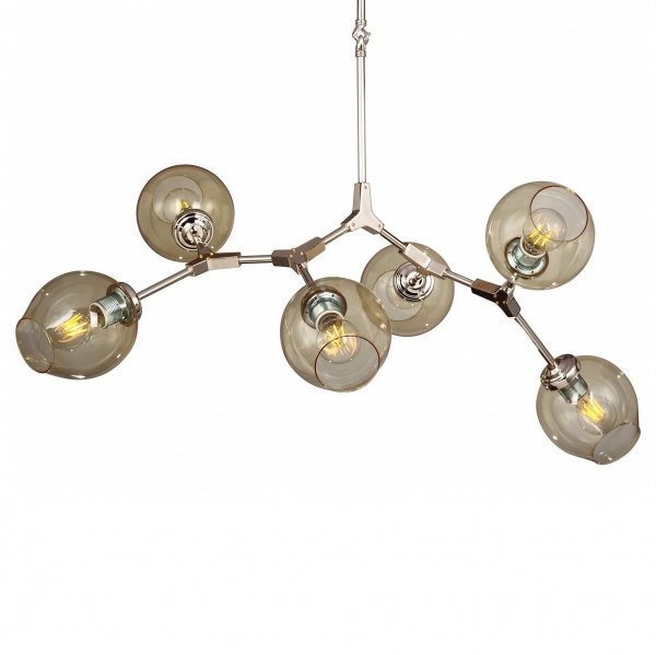 Люстра Branching Bubble Chandelier 6 Amber Янтарь (Amber) Люстра Branching Bubble Chandelier 6 Amber Янтарь (Amber) в Орле | Loft Concept