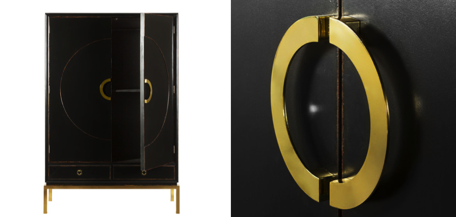 Шкаф China Rack Black Шкаф China Rack Black - Loft-Concept в Орле