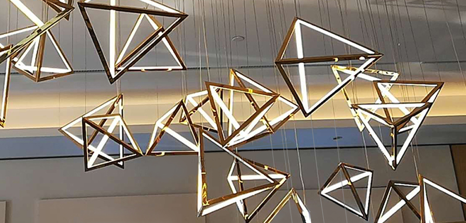 Подвесной светильник Weightless Triangles Подвесной светильник Weightless Triangles - Loft-Concept в Орле