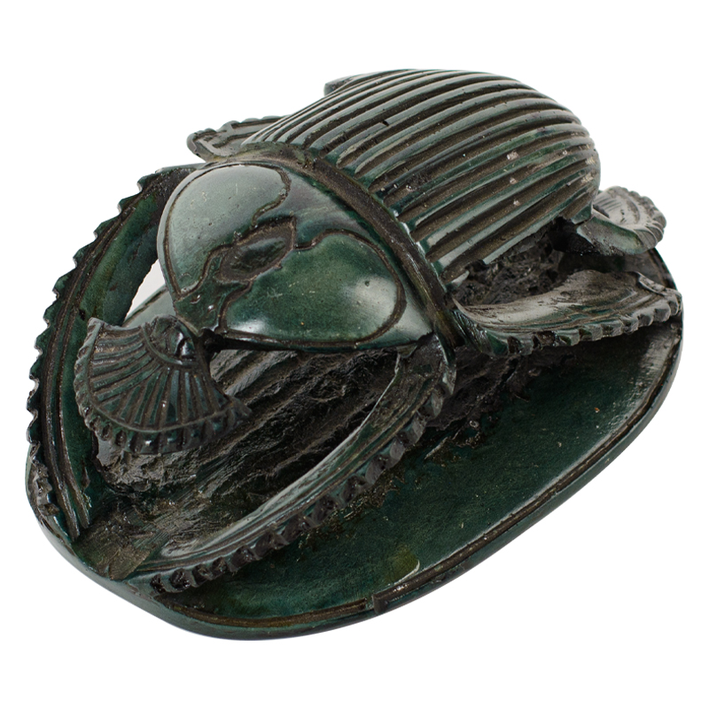 Статуэтка Скарабей Scarab Beetle dark green 1 Зеленый Статуэтка Скарабей Scarab Beetle dark green 1 Зеленый в Орле | Loft Concept