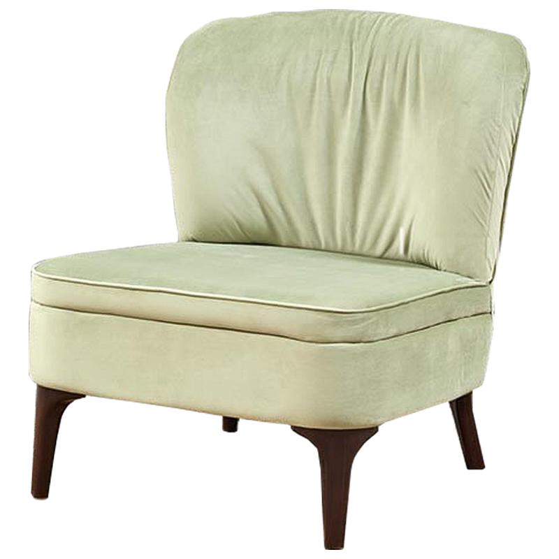 Кресло Adelmo Chair Зеленый шалфей Коричневый Кресло Adelmo Chair Зеленый шалфей Коричневый в Орле | Loft Concept