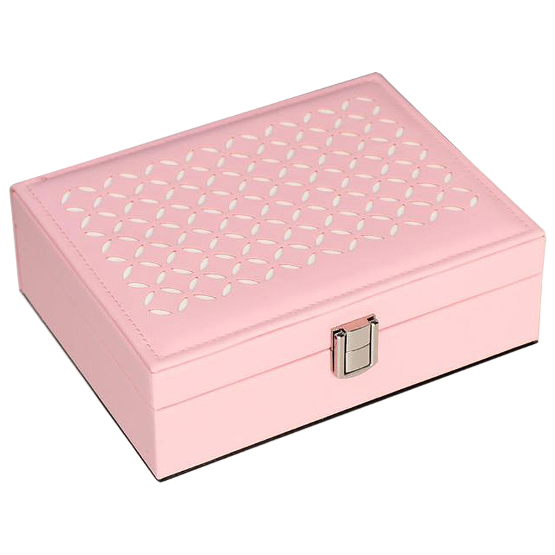 Шкатулка Varda Jewerly Organizer Box pink Розовый Шкатулка Varda Jewerly Organizer Box pink Розовый в Орле | Loft Concept