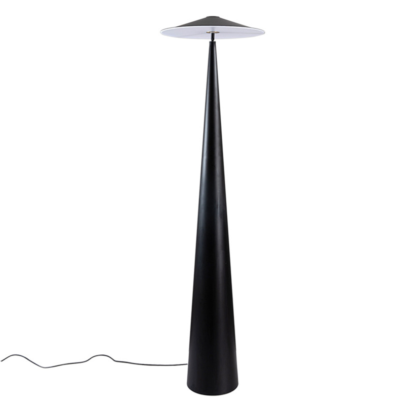 Дизайнерский Черный Торшер Modern Mushroom Floor Lamp Черный Дизайнерский Черный Торшер Modern Mushroom Floor Lamp Черный в Орле | Loft Concept