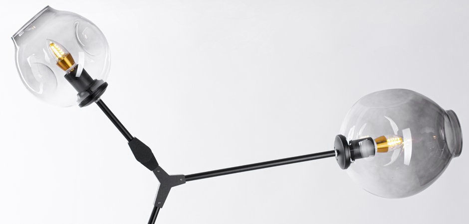 Торшер Сrumpled Glass Bubble - фото №1